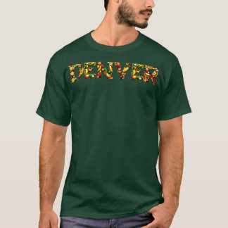 Denver City Obststil T-Shirt