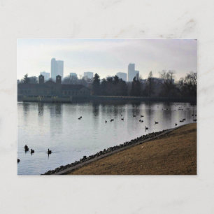 Denver City Park, Denver, Colorado Postkarte