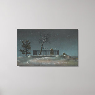 Denver, Co - Ansicht von Buffalo Bills Grab Leinwanddruck