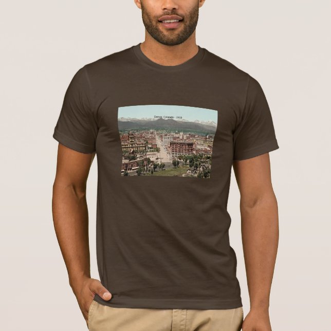 Denver, Colorado 1910, T-Shirt (Vorderseite)