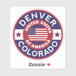 DENVER, Colorado Aufkleber