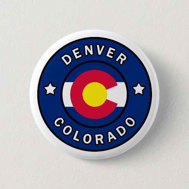 Denver Colorado Button (Vorderseite)