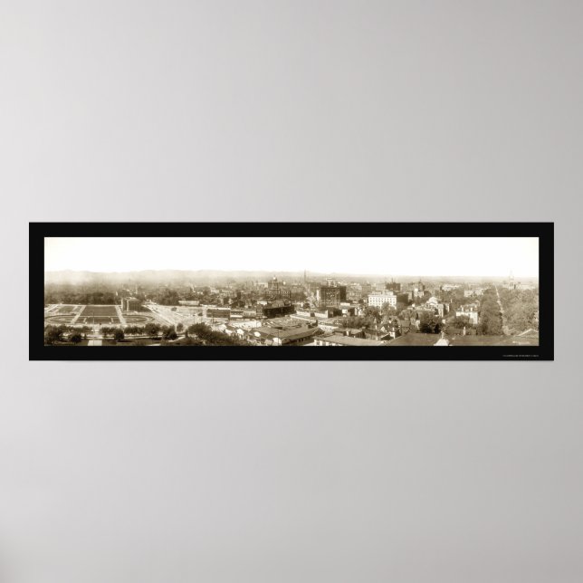 Denver, Colorado Foto 1915 Poster (Vorne)