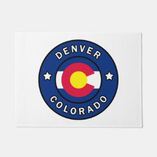 Denver Colorado Fußmatte
