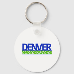 Denver Colorado Keychain Schlüsselanhänger