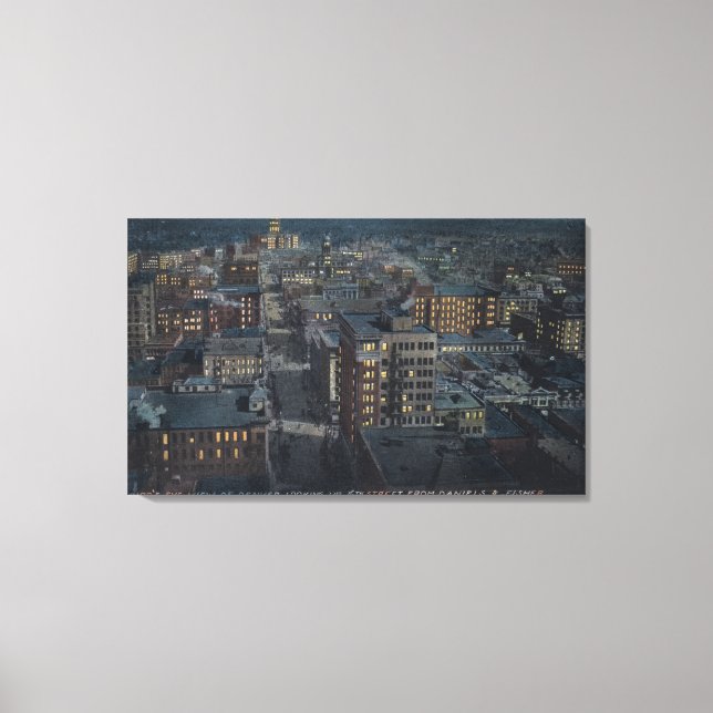 Denver, Colorado Leinwanddruck (Vorderseite)