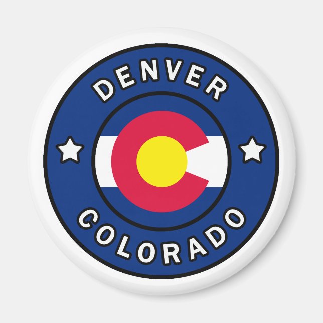 Denver Colorado Magnet (Vorne)
