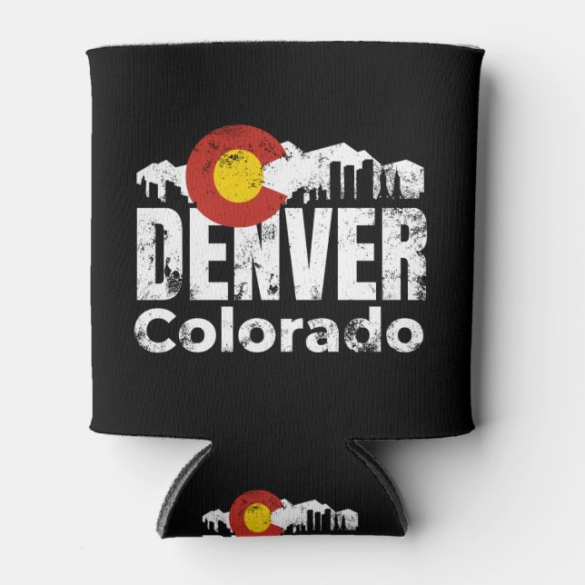 Denver Colorado Mountains Dosenkühler (Vorderseite)