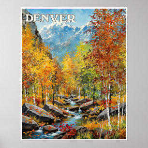 Denver Colorado Plakat