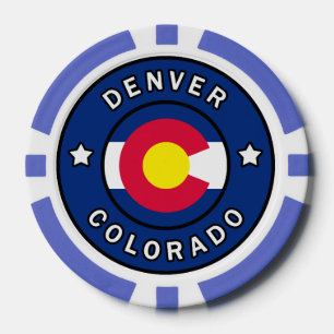 Denver Colorado Pokerchips