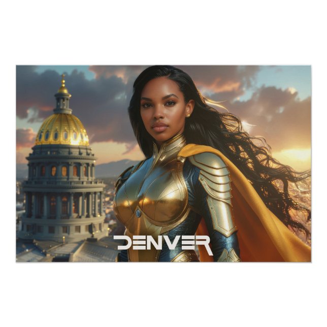 DENVER - COLORADO POSTER (Vorderseite)