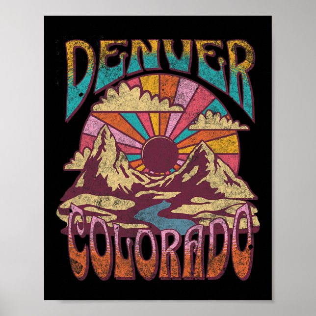 Denver Colorado  Poster (Vorne)