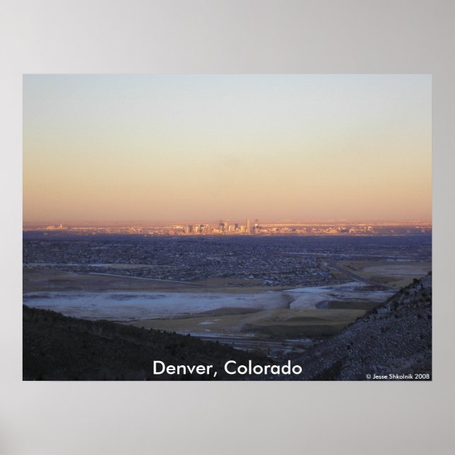 Denver, Colorado Poster (Vorne)