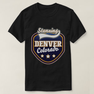 Denver Colorado Reise Logo T-Shirt