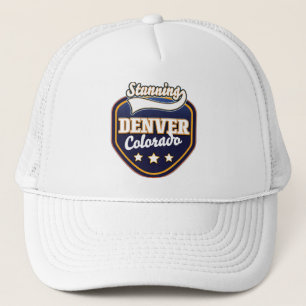 Denver Colorado Reiselogo Truckerkappe
