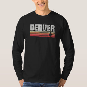 Denver Colorado Retro Style Vintager 70er 80er 90s T-Shirt