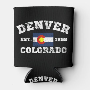 Denver Colorado Retro Vintag Dosenkühler