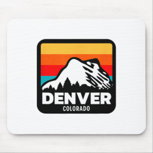 Denver Colorado Skifahren Snowboarden Familienausf Mousepad