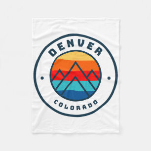 Denver Colorado Skifahren Snowboarden Ski Familie Fleecedecke
