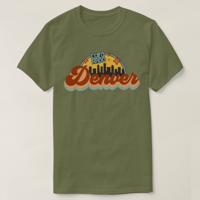 Denver, Colorado T-Shirt (Design vorne)