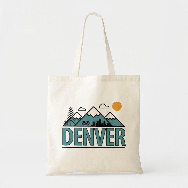 Denver Colorado Tragetasche (Vorne)
