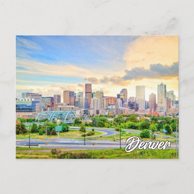 Denver, Colorado, Vereinigte Staaten Postkarte (Vorderseite)