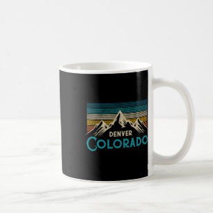 Denver Colorado Vintage Berge Wandern Souvenir Kaffeetasse