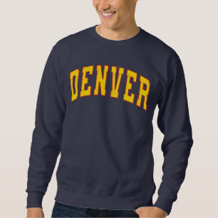 Denver Colorado Vintage Uni Style Sweatshirt