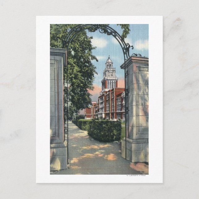 Denver, Colorado - Vista of East High School Postkarte (Vorderseite)