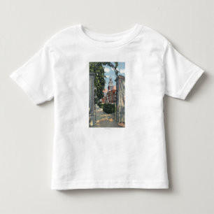 Denver, Colorado - Vista von Osthigh School Kleinkind T-shirt