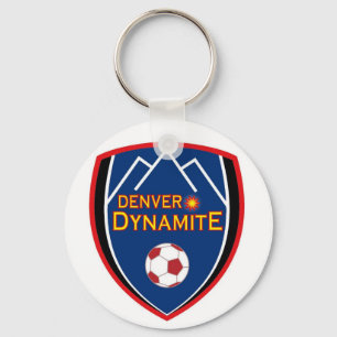 Denver-Dynamit-Logo-Schlüsselanhänger Schlüsselanhänger