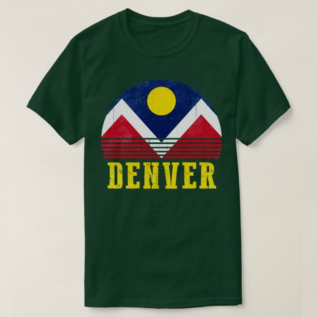 Denver Flag 1 T-Shirt (Design vorne)