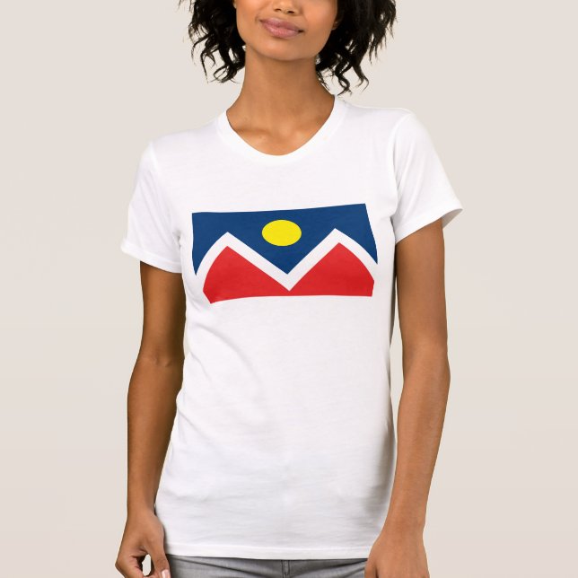 Denver-Flaggen-T - Shirt (Vorderseite)