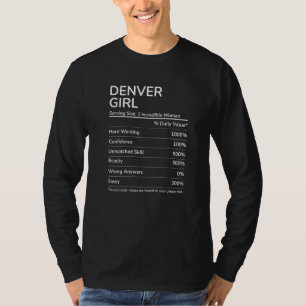 Denver Girl Funny Colorado Heimat Premium T-Shirt