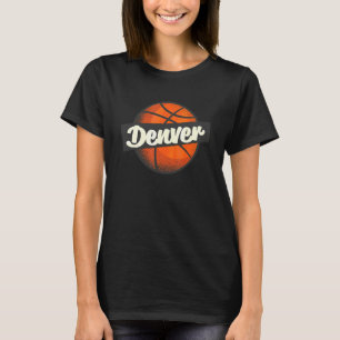 Denver Heimischer Basketballspieler Sport T-Shirt