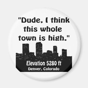 Denver High Town Magnet
