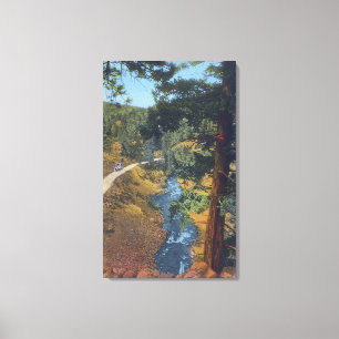 Denver Mountain Park, CO - Bären Creek Canyon Leinwanddruck