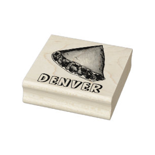 Denver Omelet Omelet Eier Frühstück Briefmarke Gummistempel