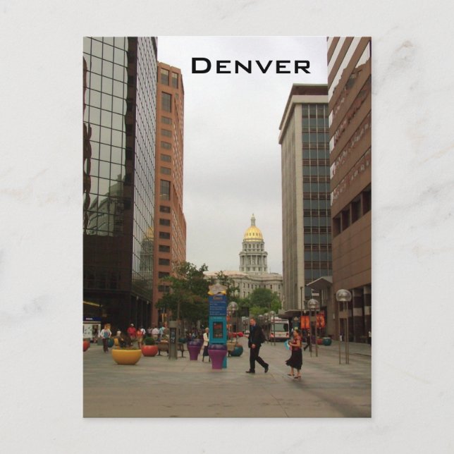 Denver Postkarte (Vorderseite)