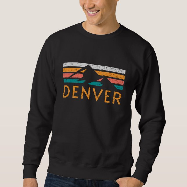 Denver Retro Sweatshirt (Vorderseite)