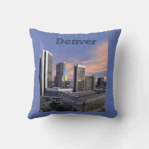 Denver Skyline Kissen