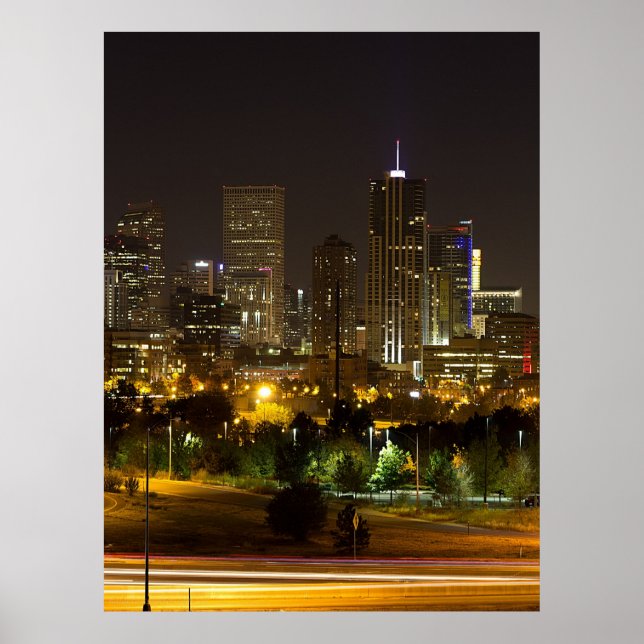 Denver Skyline Poster (Vorne)