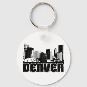 Denver-Skyline Schlüsselanhänger