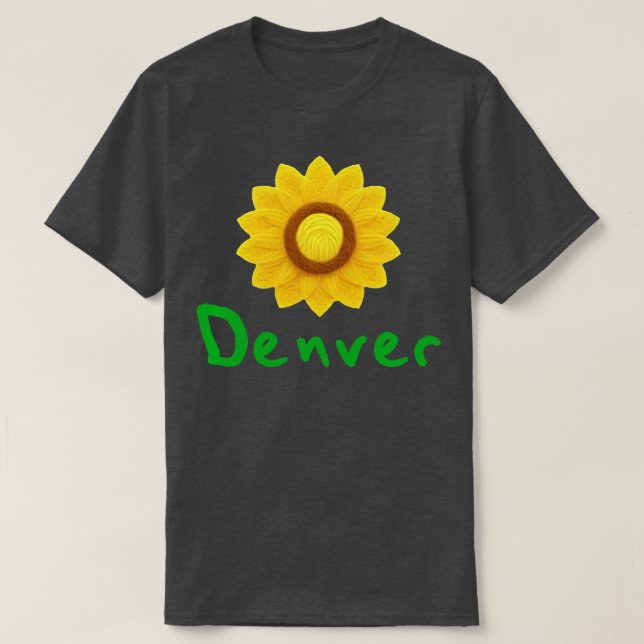 Denver Sunflower T-Shirt (Design vorne)