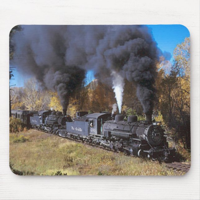 Denver- u. Rio Grandedampfeisenbahn mousemat Mousepad (Vorne)