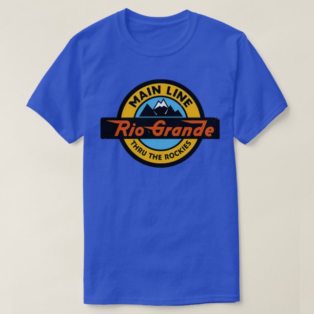Denver und Rio Grande Western Eisenbahn Hemd Clas T-Shirt (Design vorne)