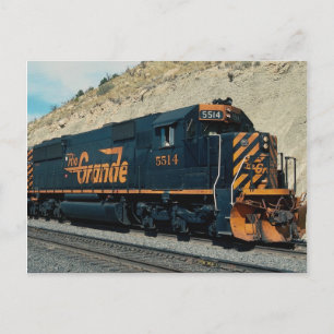 Denver und Rio Grande Western EMD SD-50 Nr. 5514, Postkarte
