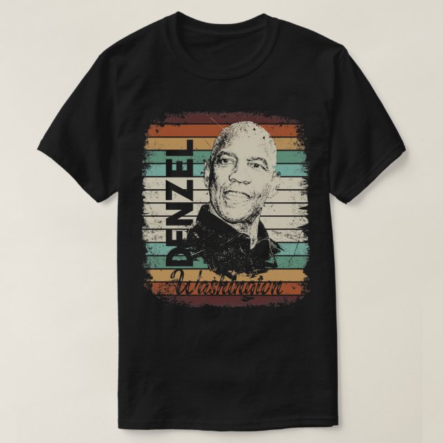 Denzel Washington T-Shirt (Design vorne)