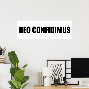 Deo Confidimus Poster