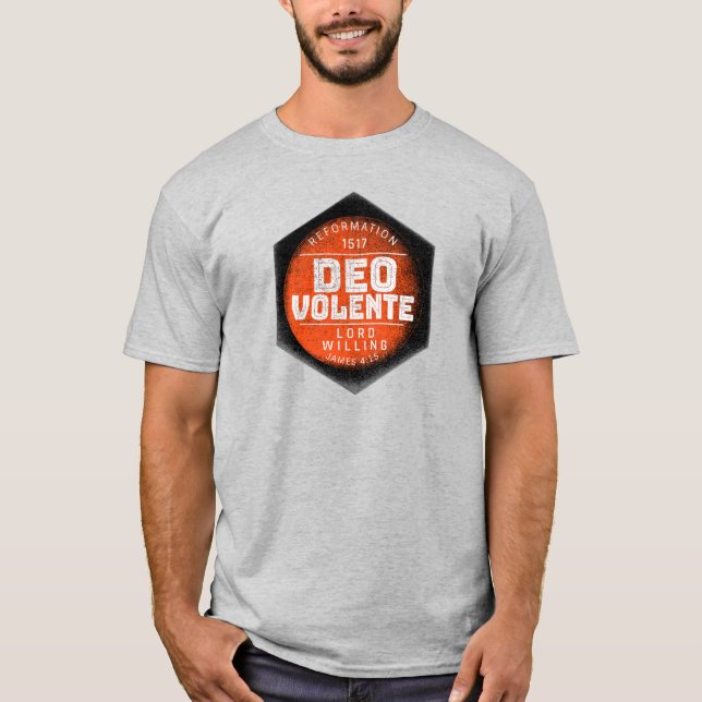 Deo Volente T-Shirt (Vorderseite)